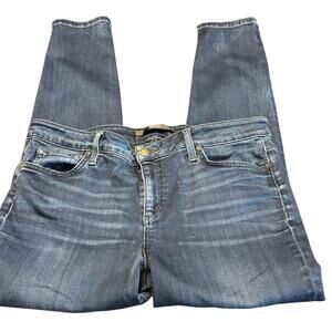 Joes Jeans Womens Skinny Ankle Denim Blue Mid Rise Stretch Size 32